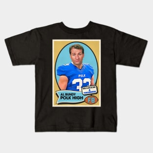 Al Bundy Polk High Football Card Kids T-Shirt